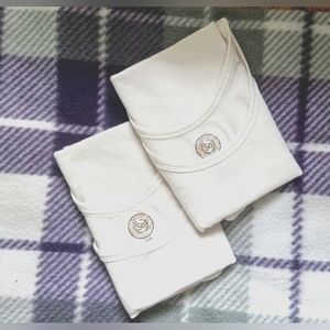 *So* White Cotton Sleeveless Tank Tops  - Set of 2 - Size 8 Girls